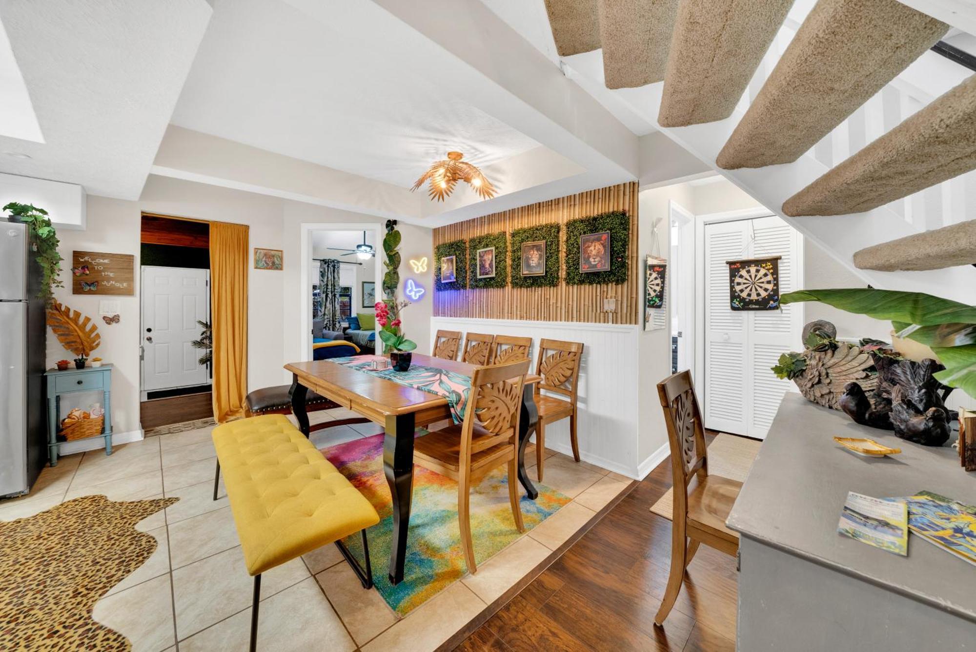 Zen Jungle House By Busch Gardens Sleeps 12 With Outdoor Games & Detached Play Space! Tampa Kültér fotó